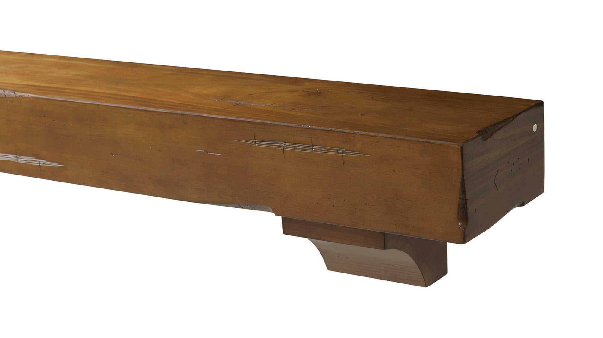 Shenandoah Wood Shelf - Medium Rustic Distressed - ExceptionalFire