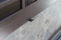 Sierra Arch Pane - Custom Steel Masonry & Prefab Fireplace Doors - ExceptionalFire