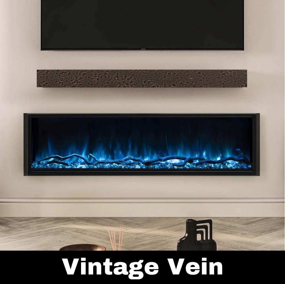 Standard Sizes Non-Combustible Steel Mantel Shelves - 12 Finishes Available - ExceptionalFire