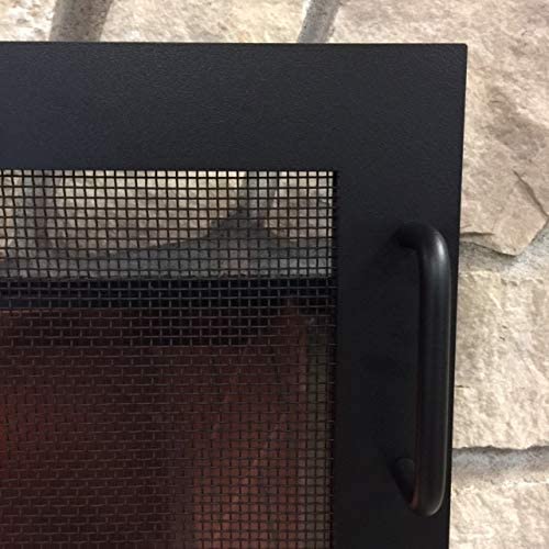 Steel Custom Single Panel Fireplace Screen Carolina Pond- Custom Size - ExceptionalFire