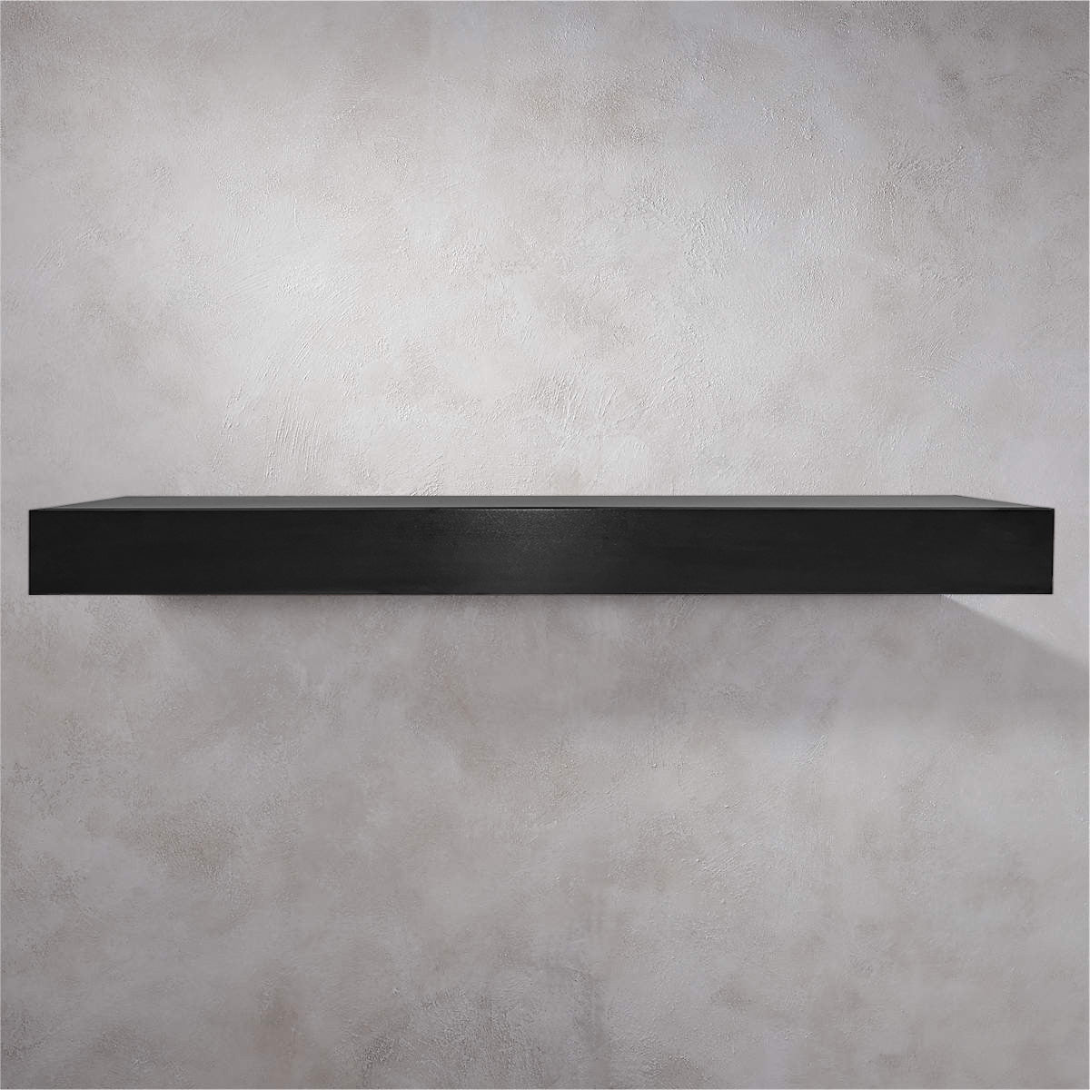 Steel Fireplace Mantel Shelves, Non-Combustible, 14 Finishes, Made to Order by Design Specialties - ExceptionalFire