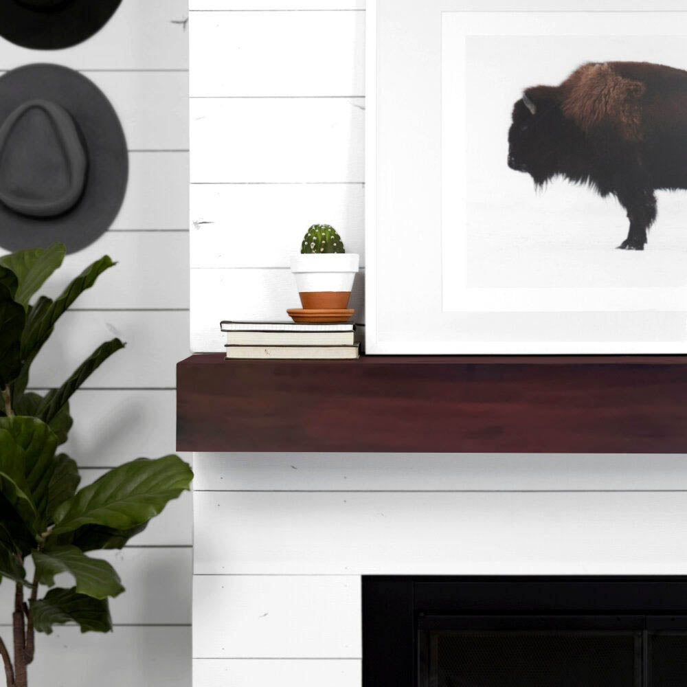 Steel Fireplace Mantel Shelves, Non-Combustible, 14 Finishes, Made to Order by Design Specialties - ExceptionalFire