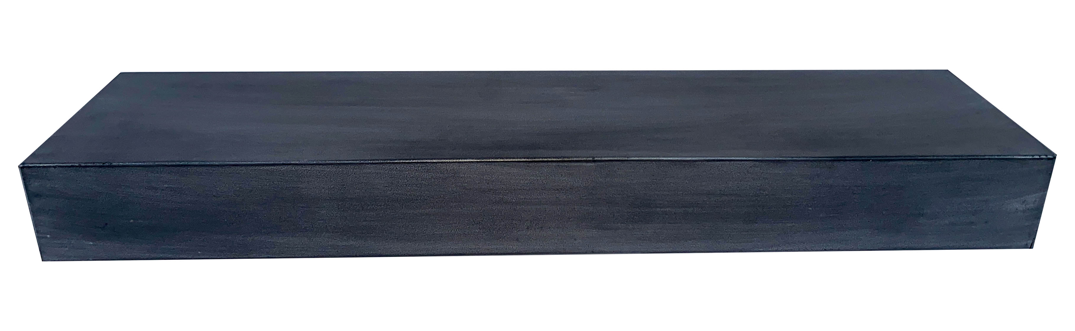 Steel Fireplace Mantel Shelves, Non-Combustible, 14 Finishes, Made to Order by Design Specialties - ExceptionalFire