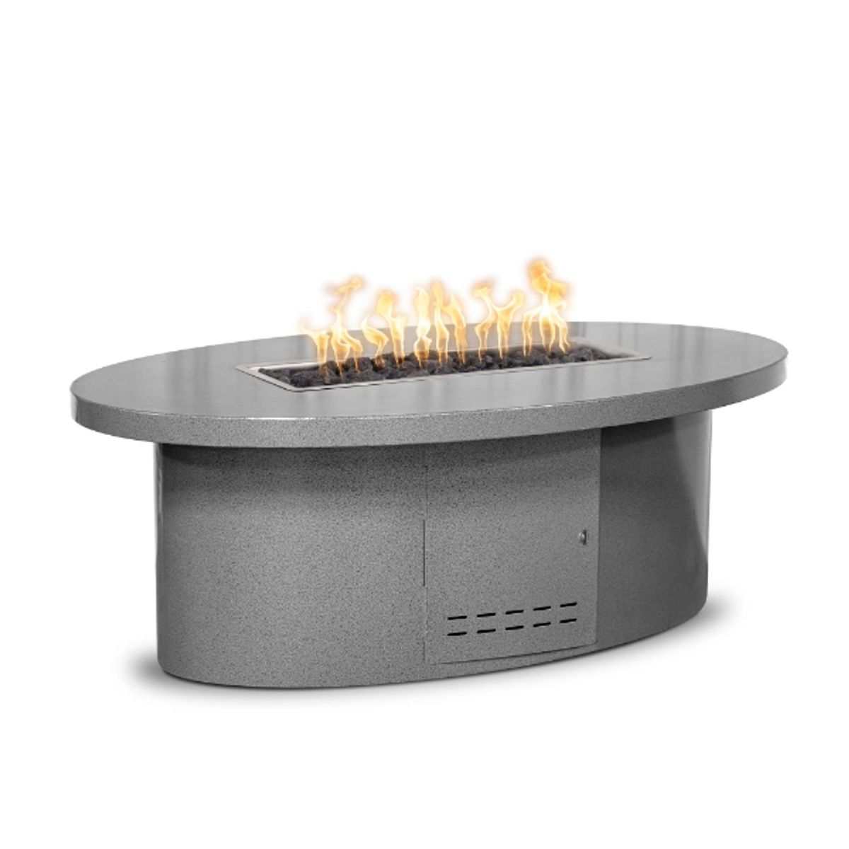 Vallejo Powder Coat Steel Fire Pit Table - ExceptionalFire