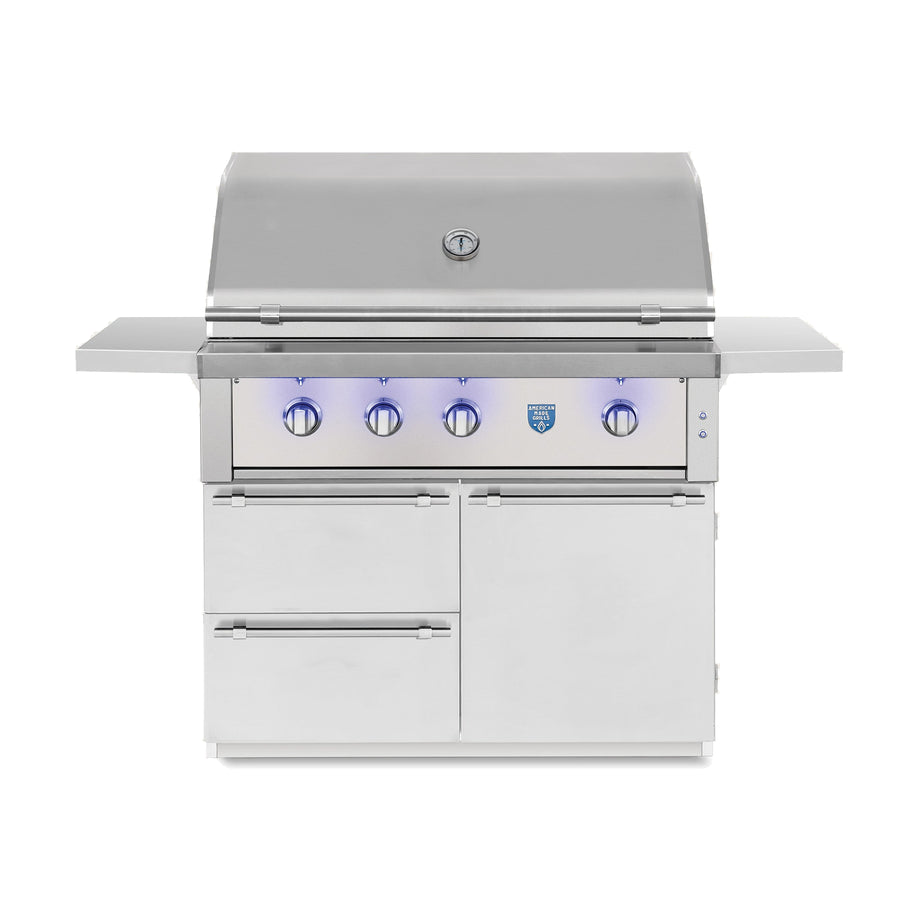American Made Grills Estate Freedom 42-Inch Freestanding Gas Grill